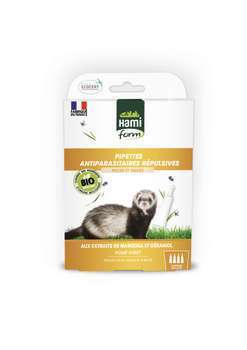 Pipettes Antiparasitaires Ecosoin bio furet 4 x 0,