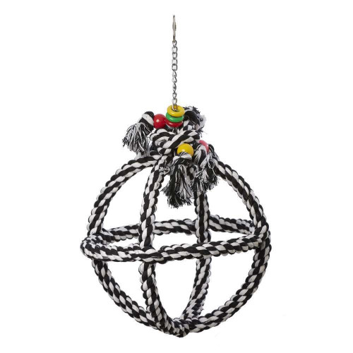 Jouet Orbite corde à suspendre pour grande perruch