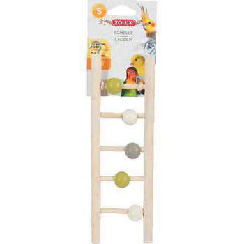 Echelle bois 5 barreaux pour oiseau