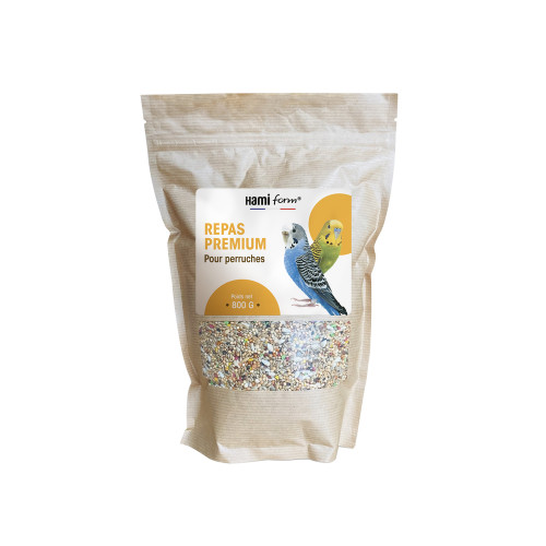 Repas premium pour perruches 800 g