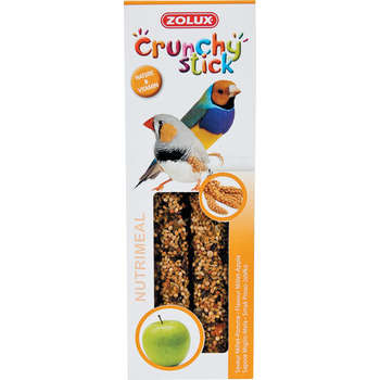 Friandise Crunchy Stick pomme millet pour oiseaux