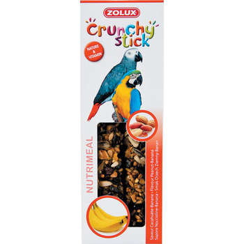 Friandise Crunchy Stick cacahuète banane pour perr