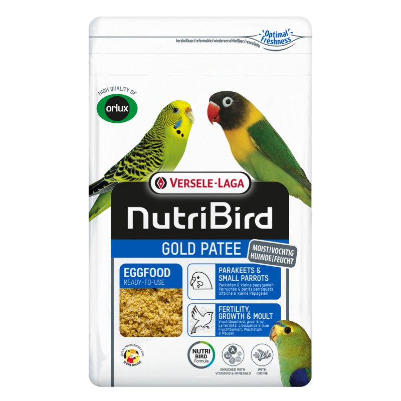 Pâtée Gold pour perruches et petits perroquets - 1