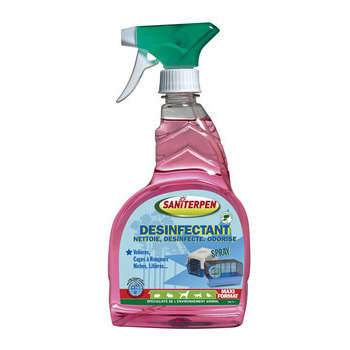 Spray désinfectant environnement : 750ml