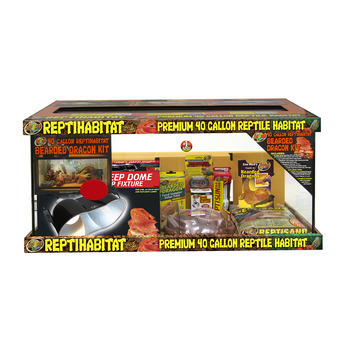 Kit terrarium Dragon pour reptiles désertiques en