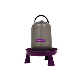 Abreuvoir avec pieds violet, volaille, 8L