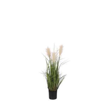 Plante artificielle : Herbe panaché en pot Pech H.