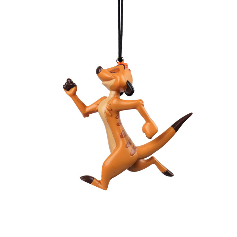 Suspension de Noël en résine : Timon en 3D - H. 8c