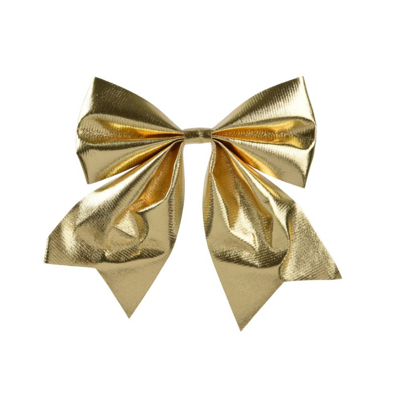 Nud de Noël, coloris or - H. 24cm