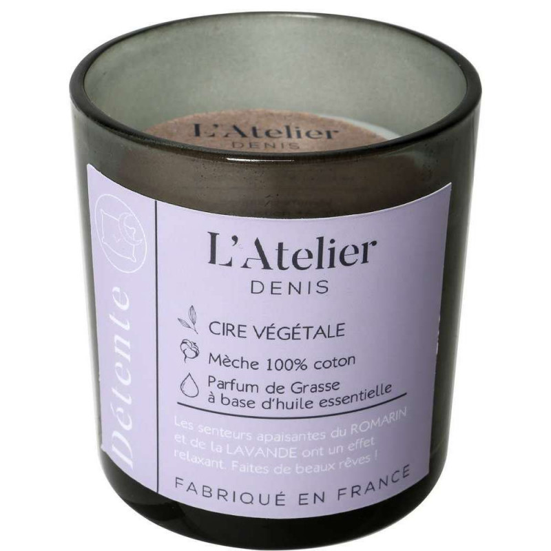 Bougie végétale parfumée Détente - 150 gr