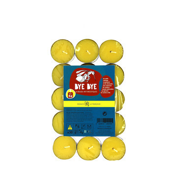 Bougies chauffe-plats (x30) : citronnelle