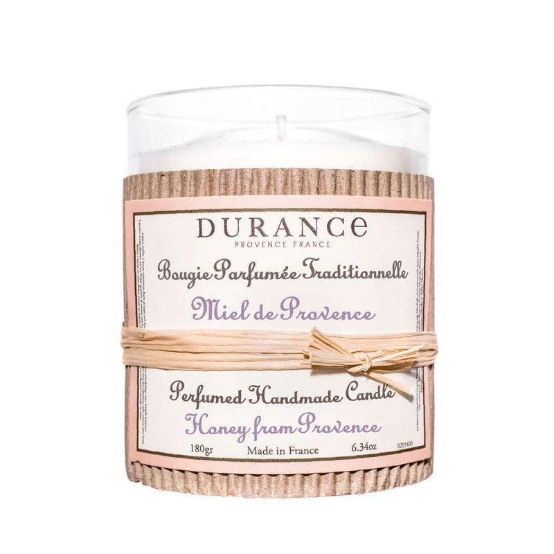 Bougie Parfumée traditionnelle : Miel de Provence