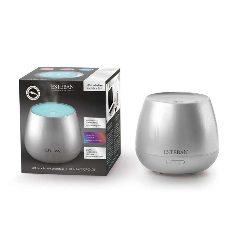 Diffuseur brume parfumé Easy Pop argenté Noël