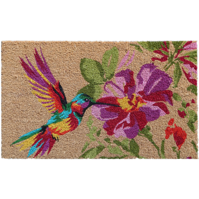 Paillasson 'Cocovea colibri', coloris naturel - L.