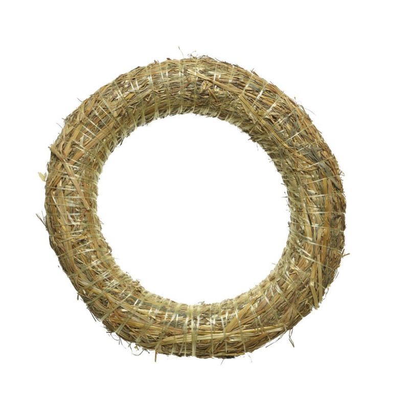 Couronne en paille D. 35cm