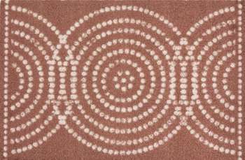 Tapis Ethiopia, 75x50 : terracotta