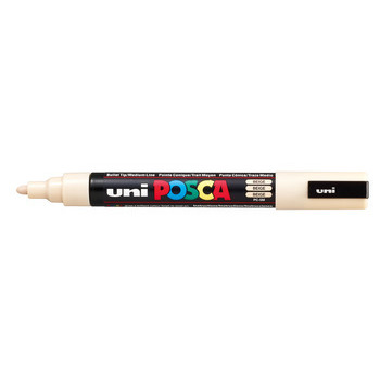 Marqueur peinture pointe moyenne conique Beige