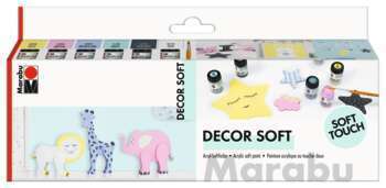 Set de peinture Decor Soft débutant 6x15 ml