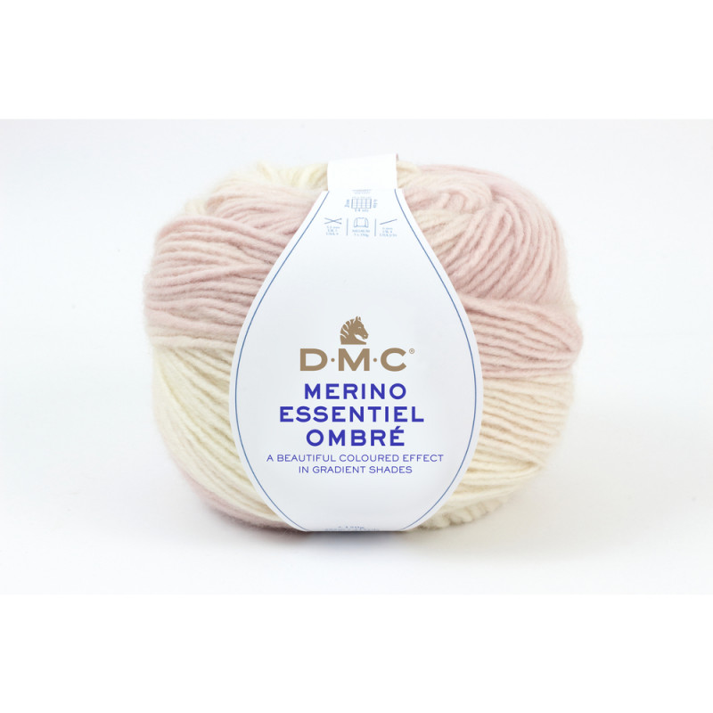 Pelote Merino Essentiel Ombré en laine/acrylique,