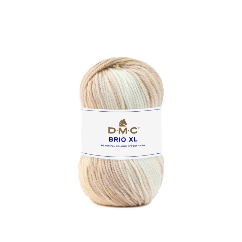 Pelote Brio XL en laine/acrylique, coloris mixte 4