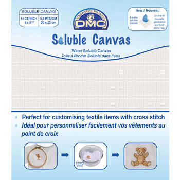 Canevas soluble en 5,5 pts/cm