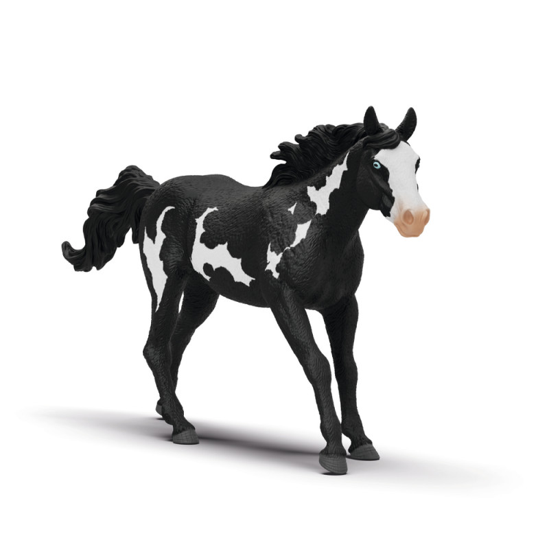 Figurine de cheval Hongre Paint Horse, coloris noi