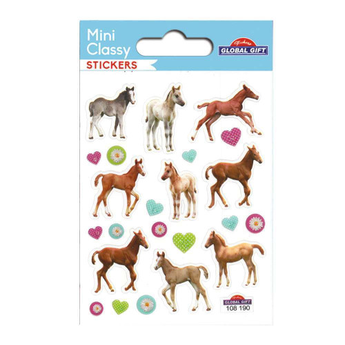 Stickers Mini Classy 7 x 10 cm - Différents thèmes