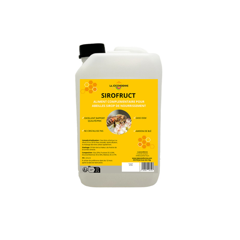 Sirop de nourissement pour abeilles 'Sirofruct', e