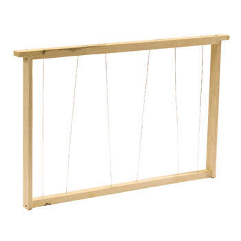 Cadre dadant hausse droit fils verticaux : par 10