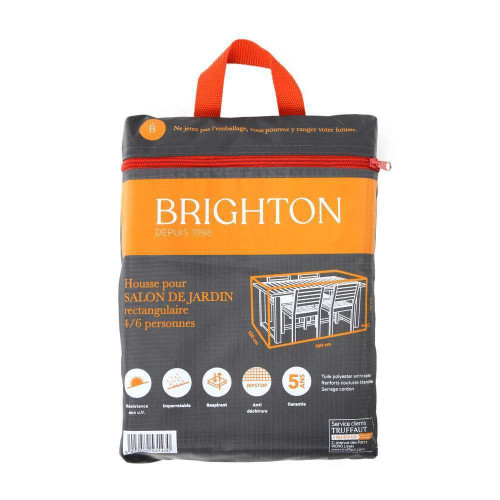 Housse pour table et chaises de jardin en polyeste