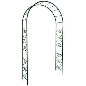 Arche double romantique , coloris vert sapin, H. 2