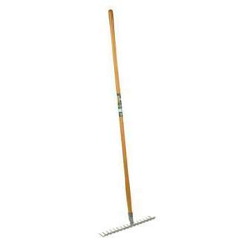 Rateau à 16 dents courbes forgées Monobloc