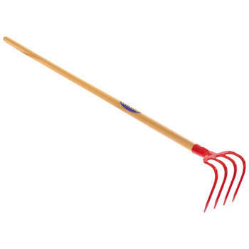 Croc à Bêcher : tête acier 4 dents L. 20 cm l. 17