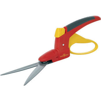 Cisaille à gazon avec lames orientables en acier -