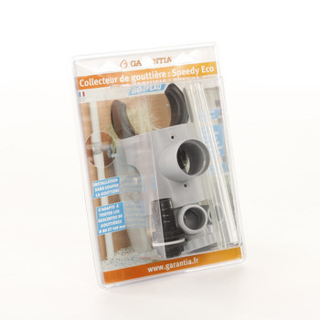 Collecteur de gouttière Speedy Eco : pose sans cou