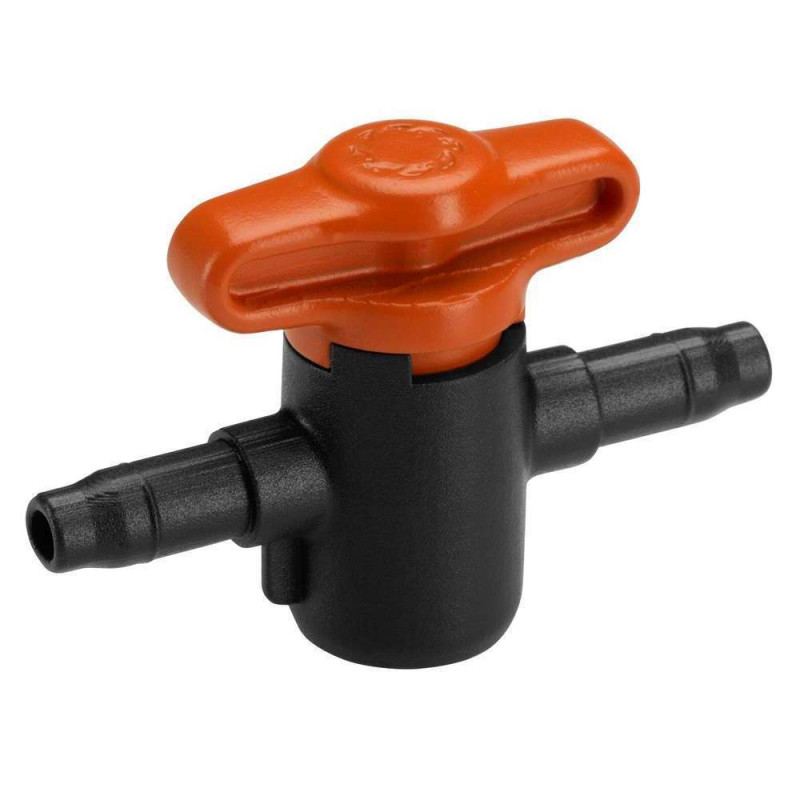 Robinet d'arrêt 4, 6 mm Micro-Drip