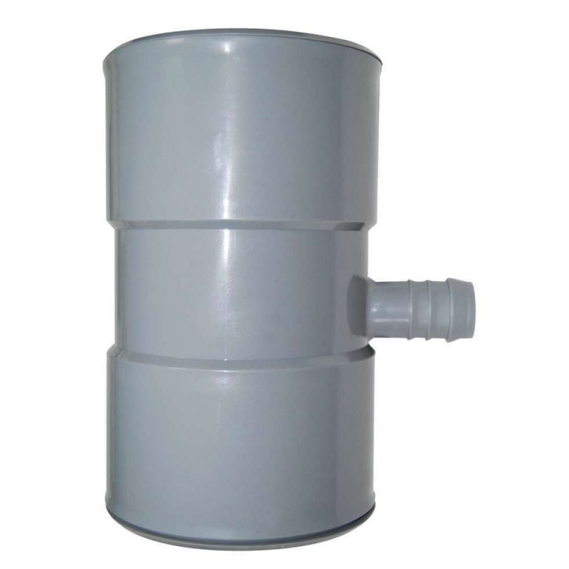 Collecteur de gouttière gris - D. 80/100cm