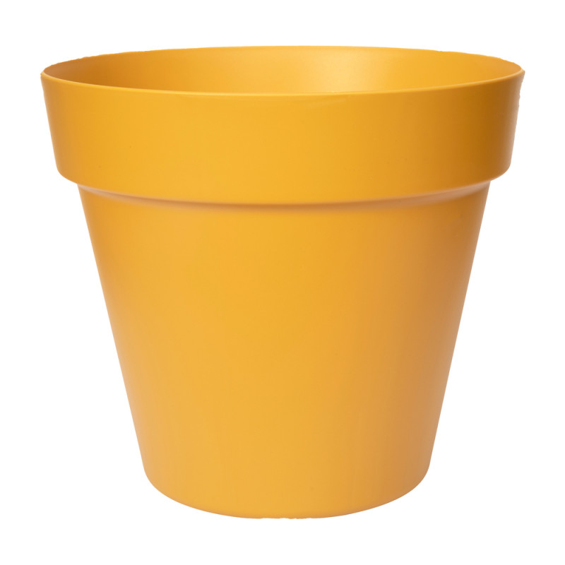 Pot de fleurs en plastique 100% recyclé Paris mout
