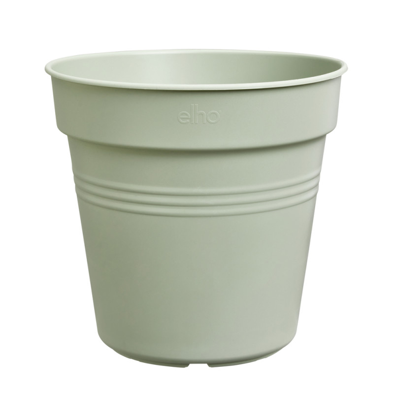 Pot de culture Green Basic vert pierre - D. 35cm