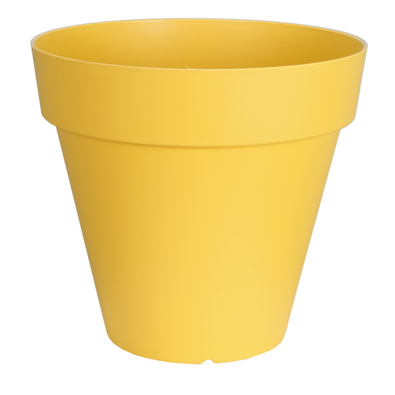Pot Soleilla rond jaune - D. 60cm