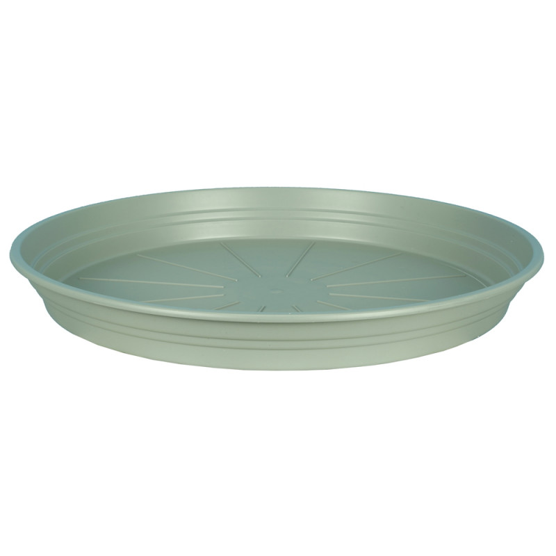 Soucoupe ronde 26, vert argile