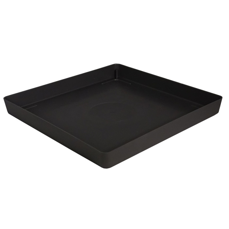 Soucoupe carrée Enzo 40cm, pour pot carré Enzo 50c