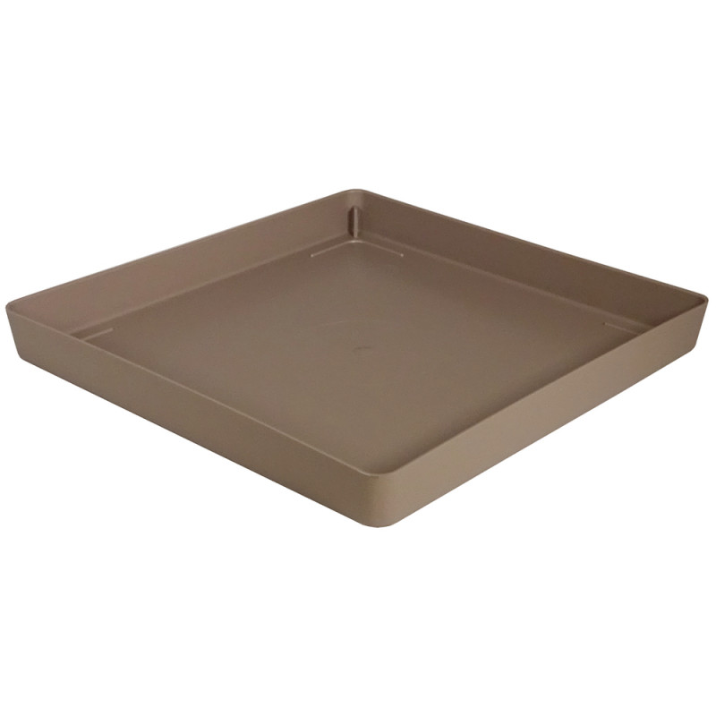 Soucoupe carrée Enzo 40cm, pour pot carré Enzo 50c