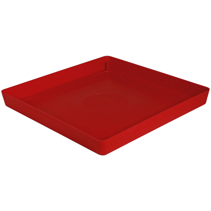 Soucoupe carrée Enzo 40cm, pour pot carré Enzo 50c