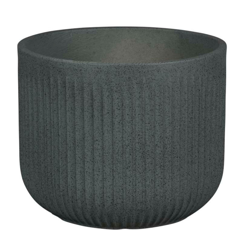 Pot de fleurs Auckland 08G, coloris gris - D. 37xH