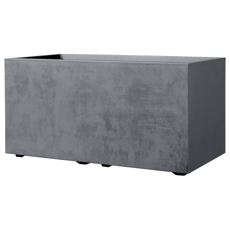 Bac muret Millennium, à réserve d'eau, coloris ash