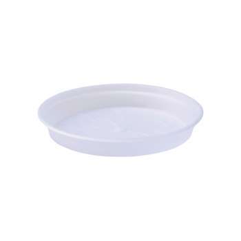 Soucoupe pot : vert transparent, d.10cm