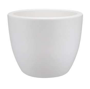 Pot Pure Round plastique : blanc Ø 49 cm