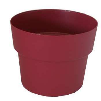 Pot rond CocoriPot : pivoine, D38 x H. 30 cm