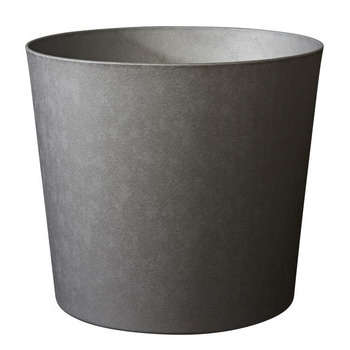 Pot conique Element, coloris ardoise - D. 25cm